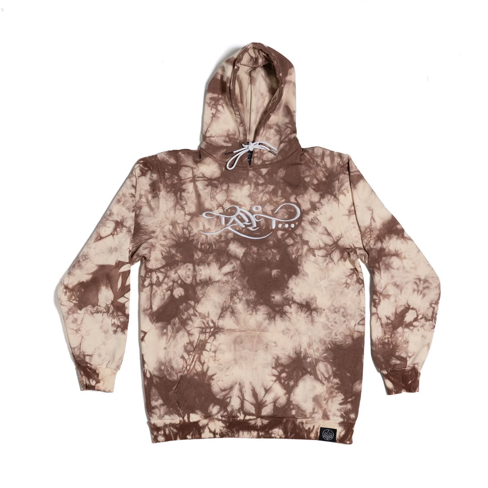 White Crystal Logo Hoodie