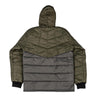 Puffer Jacket - Olive/Grey