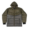 Puffer Jacket - Olive/Grey