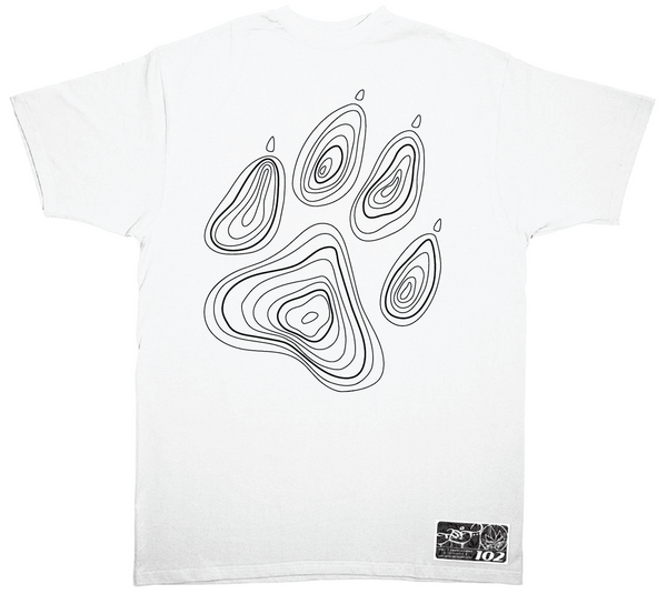 TallT x Phil Casabon - B-Dog Paw - White/Black