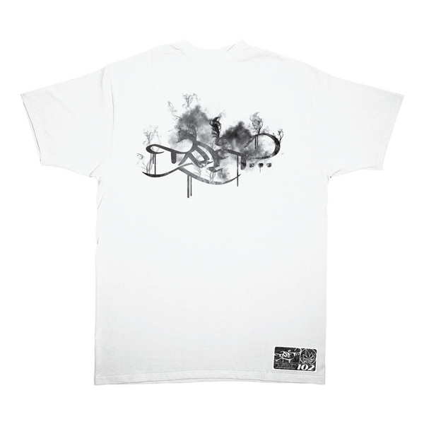 Drip Logo - Smoke - White