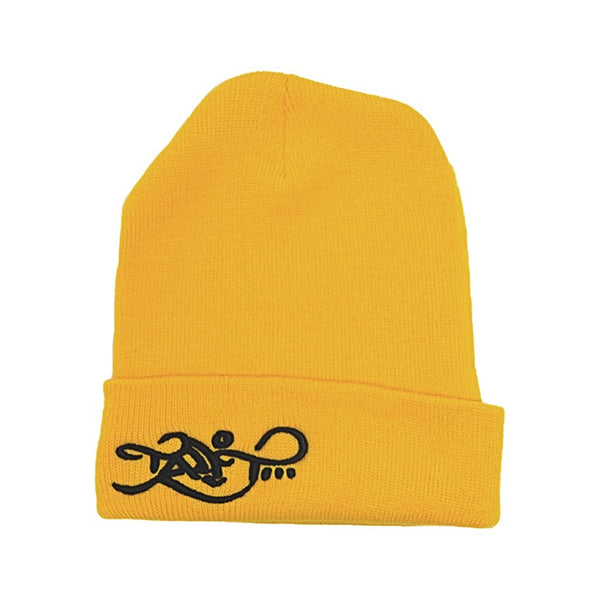 Beanie - Gold / Black