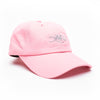 Dad Hat - Classic Logo - Pink/Silver